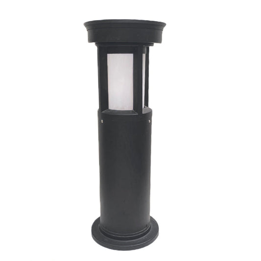 Solar Bolard Lamp Black