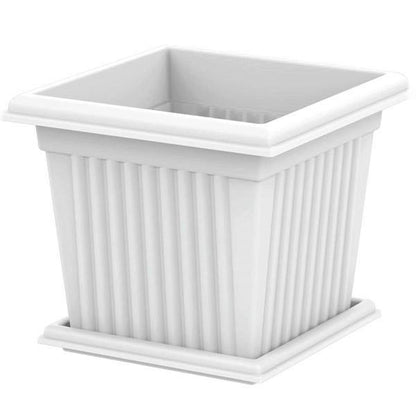 Cosmoplast Square Planter - www.Greenie.ae Buy online Best and Healthy Plants and quality products guarantee in Dubai Plants Shop in Dubai Abu Dhabi all over UAE Plants near me Fresh Plants in Dubai where to buy plants in UAE - Greenie.ae