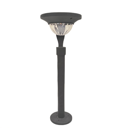 Solar Bolard Lamp Dark Coffee