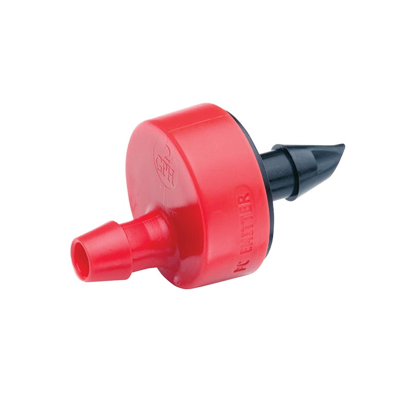 Rain Bird Drip Irrigation Spot Watering Dripper/Emitter, 0.5, 1 & 2 Gallon Per Hour